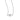 YOUNG BY DILYS' Large Celestial Eye White Diamond Necklace 18KWG