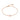 YOUNG BY DILYS' Celestial Eye Fancy Brown Diamond Chain Bracelet in 18KRG