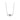 YOUNG BY DILYS' Celestial Eye Blue Sapphire Necklace with Diamond Trim in 18K White Gold