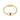 YOUNG BY DILYS' Celestial Eye Blue Sapphire Ring with Diamond Trim in 18K Yellow Gold