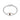 YOUNG BY DILYS' Celestial Eye Fancy Brown Diamond Ring with Diamond Trim in 18K White Gold