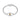 YOUNG BY DILYS' Celestial Eye Fancy Color Diamond Ring with Diamond Trim in 18K White Gold