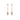YOUNG BY DILYS' Celestial Eye Green Garnet Earrings with Diamond Trim in 18KRG