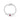 YOUNG BY DILYS' Celestial Eye Ruby Ring with Diamond Trim in 18K White Gold
