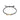 YOUNG BY DILYS' Celestial Eye Thread Bracelet in White Diamond