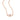 YOUNG BY DILYS' Celestial Eye White Diamond Necklace with Diamond Trim in 18K Rose Gold