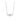 YOUNG BY DILYS' Celestial Eye White Diamond Necklace with Diamond Trim in 18K White Gold