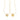 YOUNG BY DILYS' Lucky Coin 常在我心 Reversible Necklace in 18K Yellow Gold