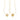 YOUNG BY DILYS' Lucky Coin 如意吉祥 Reversible Necklace in 18K Yellow Gold