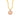 YOUNG BY DILYS' Lucky Coin 常在我心 Thread Necklace in 18K Rose Gold
