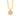 YOUNG BY DILYS' Lucky Coin 招財進寶 Thread Necklace in 18K Rose Gold