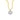 YOUNG BY DILYS' Lucky Coin 常在我心 Thread Necklace in 18K White Gold