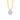 YOUNG BY DILYS' Lucky Coin 招財進寶 Thread Necklace in 18K White Gold