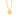 YOUNG BY DILYS' Lucky Coin 招財進寶 Thread Necklace in 18K Yellow Gold