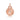 YOUNG BY DILYS' OM Mini Concave Pendant in 18K Rose Gold