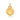 YOUNG BY DILYS' OM Mini Concave Pendant in 18K Yellow Gold
