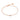 YOUNG BY DILYS' Celestial Eye Black Diamond Chain Bracelet with Diamond Trim in 18K Rose Gold