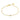 YOUNG BY DILYS' Celestial Eye Black Diamond Chain Bracelet with Diamond Trim in 18K Yellow Gold