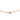 YOUNG BY DILYS' Celestial Eye Ruby Chain Bracelet with Diamond Trim in 18K Rose Gold