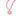 YOUNG BY DILYS' Lucky Coin 心想事成 Thread Necklace in 18K Rose Gold