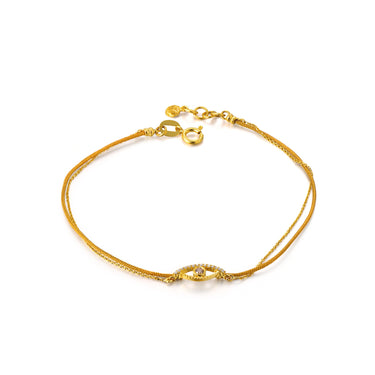 Celestial Eye Diamond Trim Bracelet, Fancy Brown Diamond