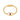 YOUNG BY DILYS' Celestial Eye Pink Sapphire Ring with Diamond Trim in 18K Yellow Gold