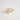 FLWRPWR Diamond Beige Gold Pinkie Ring